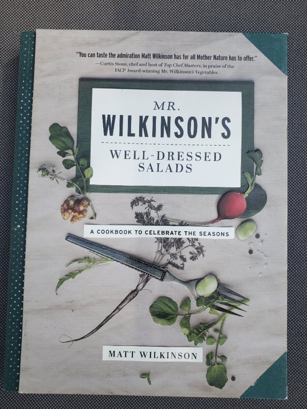 Mr. Wilkinson's Well-Dressed Salads hardcover cook book